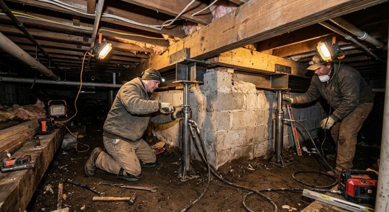 Basement Foundation Repair in Bokeelia, FL