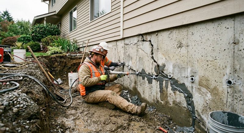 Basement Foundation Repair in Lee County, FL