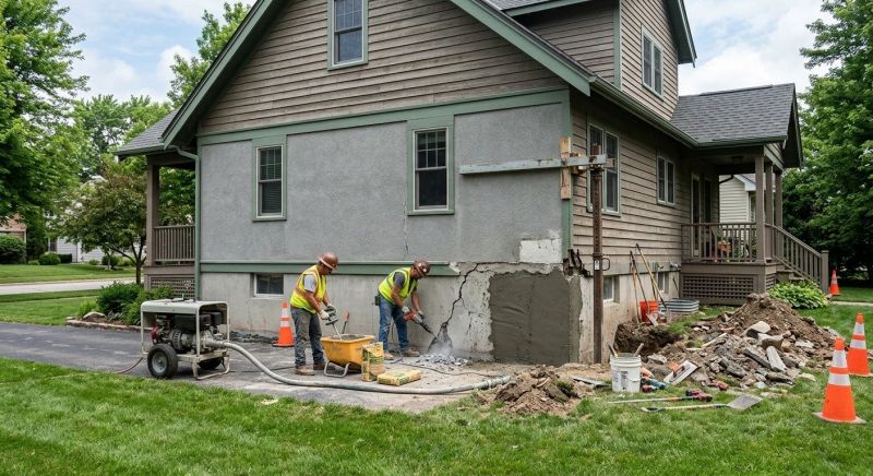 Building Foundation Repair in Lehigh Acres, FL