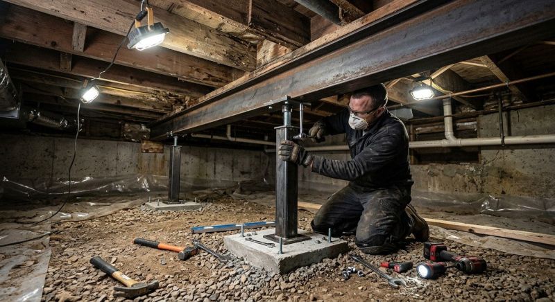 Crawlspace Structural Repair in Fort Myers Beach, FL
