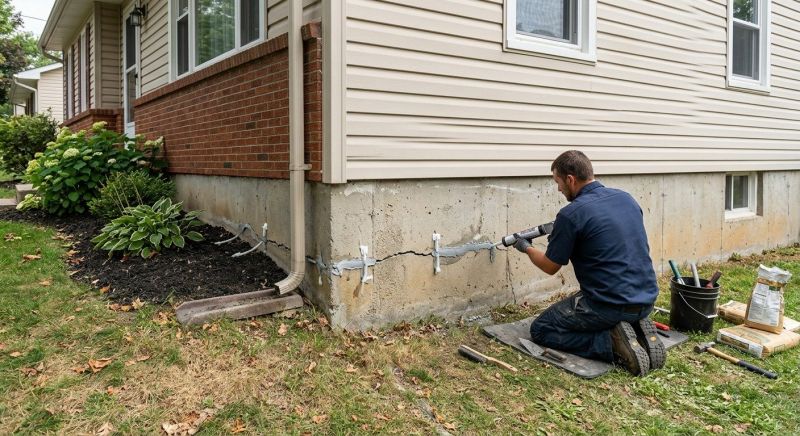 Foundation Crack Repair in Bokeelia, FL