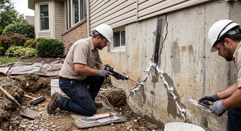 Foundation Crack Sealing in Fort Myers Beach, FL