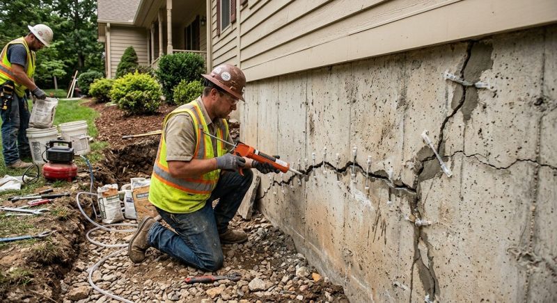 Foundation Crack Sealing in Fort Myers Beach, FL