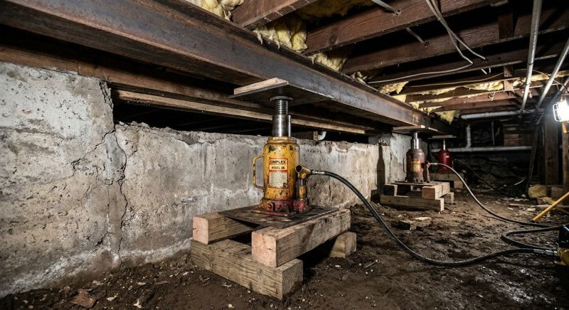 Foundation Jacking in Lehigh Acres, FL