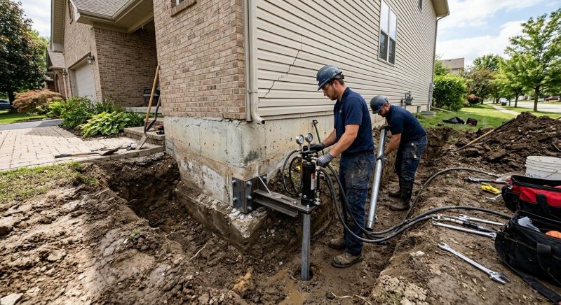 Foundation Settlement Repair in Fort Myers Beach, FL