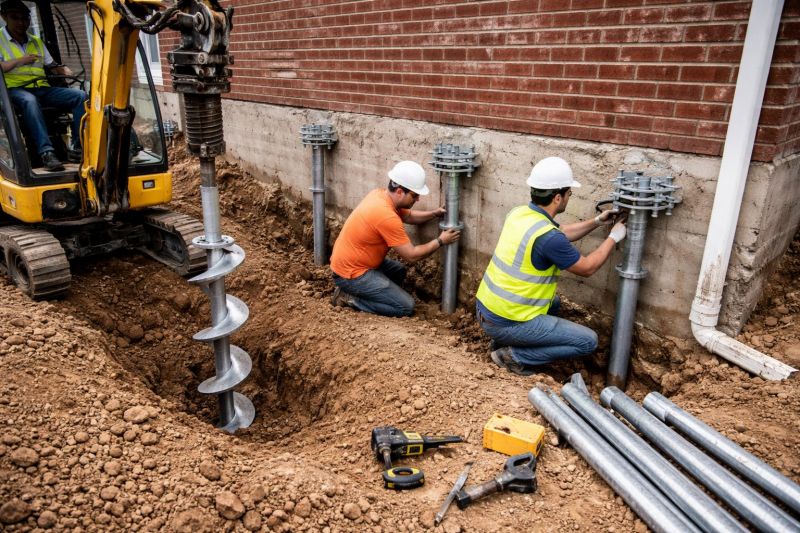 Helical Piers Installation in Fort Myers Beach, FL