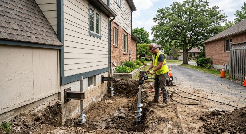 Helical Piers Installation in Fort Myers Beach, FL