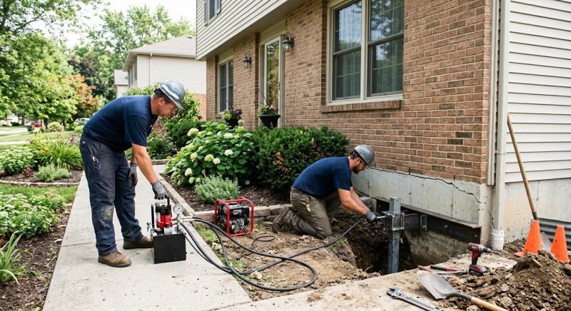 Settling Foundation Service in Lehigh Acres, FL