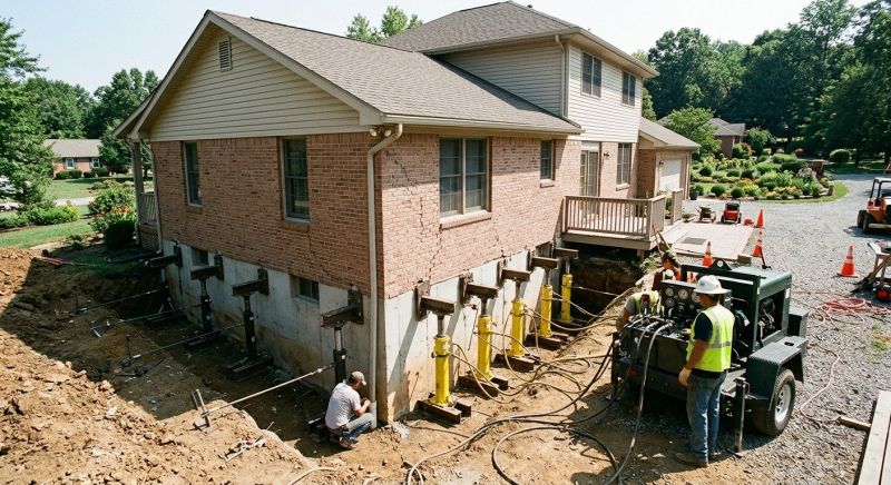 Sinking Foundation Lifting in Fort Myers Beach, FL