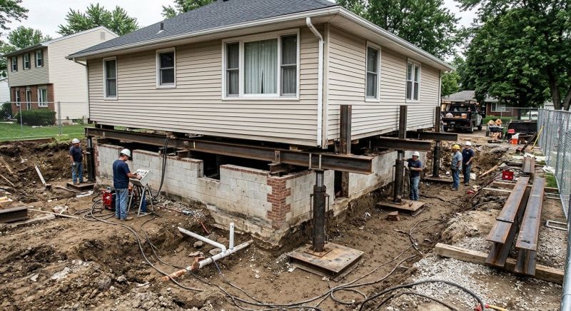 Sinking Foundation Lifting in Fort Myers Beach, FL