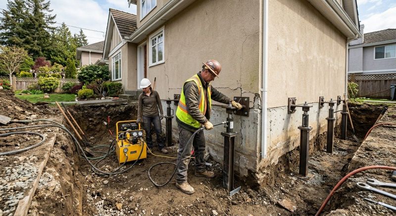 Sinking Foundation Repair in Bonita Springs, FL