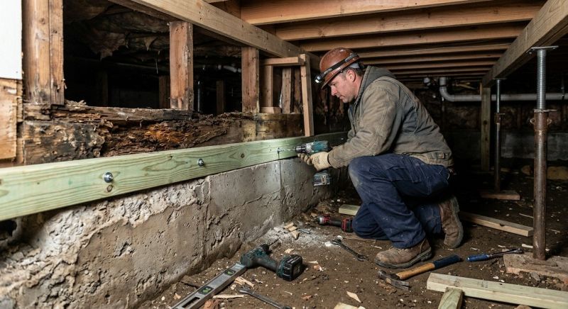 Sinking Foundation Repair in Bonita Springs, FL