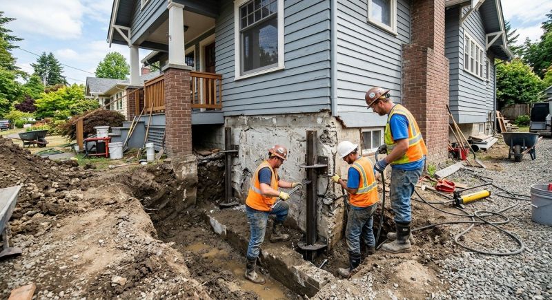 Sinking Foundation Repair in Estero, FL