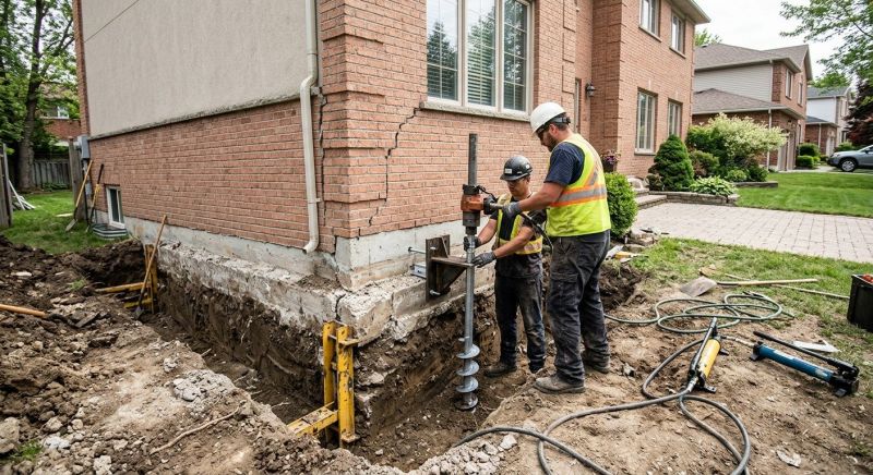Sinking Foundation Repair in North Fort Myers, FL