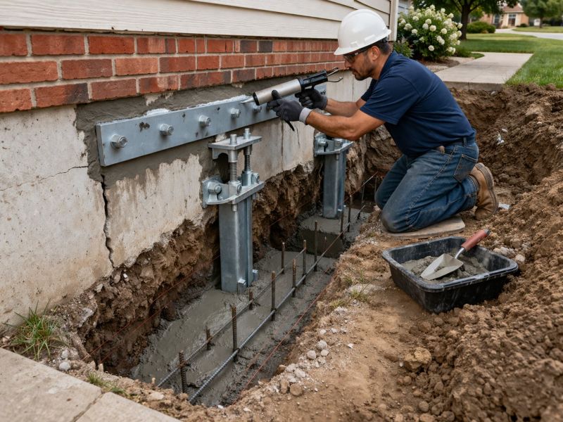 Sinking Foundation Repair in Sanibel, FL